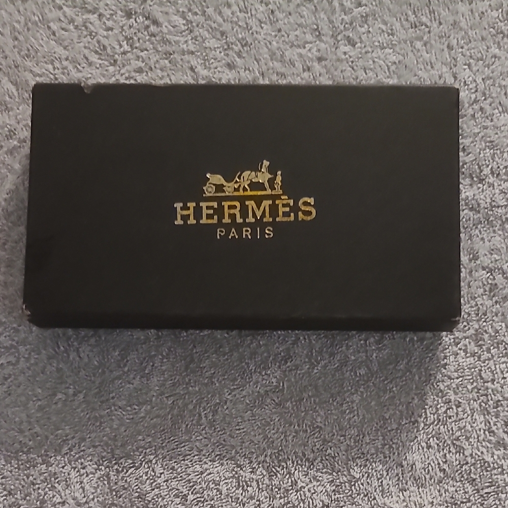Hermès INSPIRED Wallet Black and Gold
